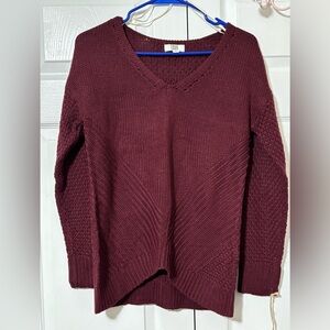 True Craft maroon NWT sweater size Small